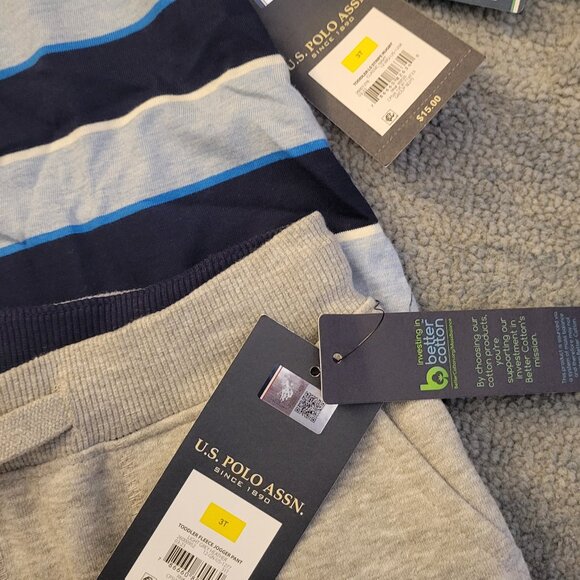 U.S. Polo Association Toddler Boy Set - Picture 2 of 3